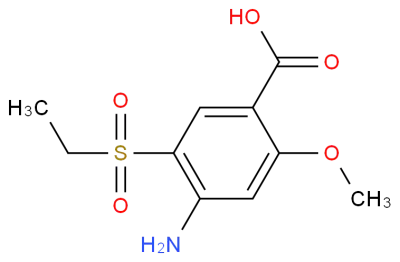 4-Amino-5-Ethylsulfonyl-2-Methoxybenzoic Acid CAS 71675-87-1