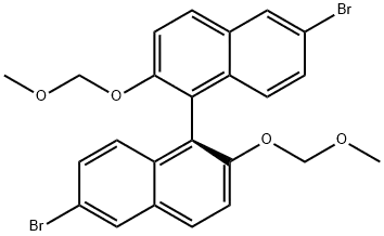 (R)-(+)-6,6'-DIBROMO-2,2'-BIS(METHOXYMETHOXY)-1,1'-BINAPHTHYL