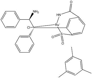 Chloro{[(1R,2R)-(-)-2-amino-1,2-diphenylethyl](4-toluenesulfonyl)amido}(mesitylene)ruthenium(II), min. 90% RuCl[(R,R)-Tsdpen(mesitylene)