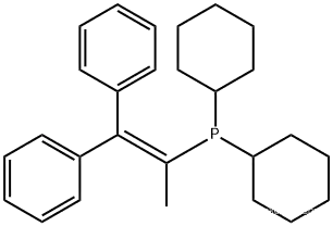 2-(Dicyclohexylphosphino)-1,1-diphenyl-1-propene, Dicyclohexyl(1-methyl-2,2-diphenylvinyl)phosphine