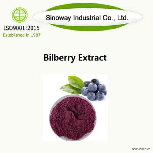 5:1 10:1 25% anthocyanidins Bilberry Extract 84082-34-8
