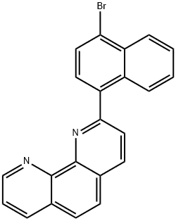 2-(4-bromo-naphthalen-1-yl)-[1,10]phenanthroline