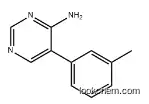 5-(3-methylphenyl)pyrimidin-4-amine 39101-40-1 98%