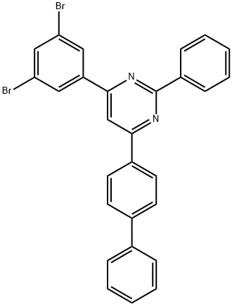 Pyrimidine, 4-[1,1'-biphenyl]-4-yl-6-(3,5-dibromophenyl)-2-phenyl-