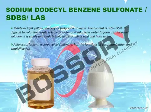 SDBS Powder/LAS/ SODIUM DODECYL BENZENE SULPHONATE liquid for detergent(25155-30-0)