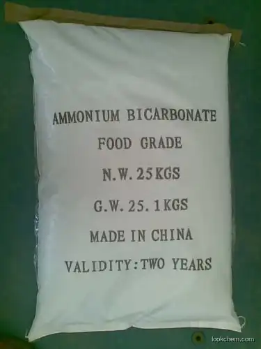 Manufacturer Ammonium Bicarbonate Food Grade 99.8%(1066-33-7)