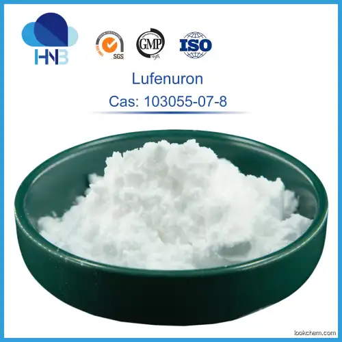 Lufenuron powder 98% Pharmaceutical Insecticide cas 103055-07-8
