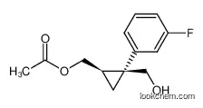 [(1R,2S)-2-(3-fluorophenyl)-2-(hydroxymethyl)cyclopropyl]-methyl acetate Cas no.1369768-29-5 98%