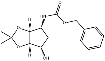 CarbaMicacid,N-[(3aS,4R,6S,6aR)-tetrahydro-6-hydroxy-2,2-diMethyl-4H-cyclopenta-1,3-dioxol-4-yl]-,phenylMethyl esterCAS NO.274693-53-7