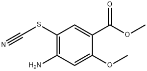 Methyl 4-amino-2-methoxy-5-thiocyanobenzoateCAS NO.59168-56-8