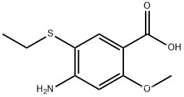 2-Methoxy-4-amino-5-ethylthiobenzoic acidCAS NO.: 71675-86-0
