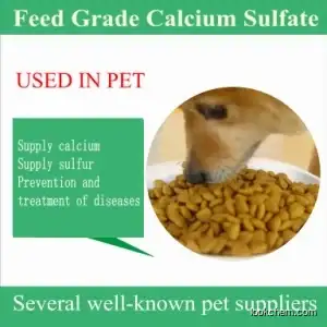 Feed Grade Calcium Sulfate(10101-41-4)