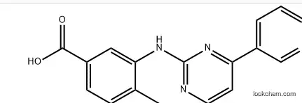 4-Methyl-3-[[4-(3-pyridinyl)-2-pyrimidinyl]amino]benzoic acid Nilotinib’s intermediate