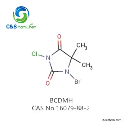 BCDMH / 1-Bromo-3-chloro-5,5-dimethylhydantoin 98% EINECS 240-230-0