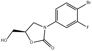 (5R)-3-(4-BROMO-3-FLUOROPHENYL)-5-HYDROXYMETHYLOXAZOLIDIN-2-ONE