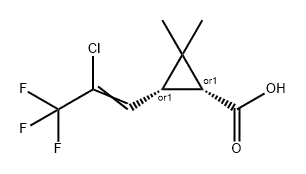 Z-(1R,S)-cis-2,2-dimethyl-3-(2,2-chloro-3,3,3-trifluoro-1-propenyl)cyclopropanecarboxylic acid Cas no.72748-35-7 98%
