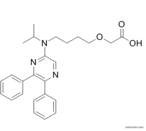 2-[4-[(5,6-Diphenylpyrazin-2-yl)-propan-2-ylamino]butoxy]acetic acid(475085-57-5)