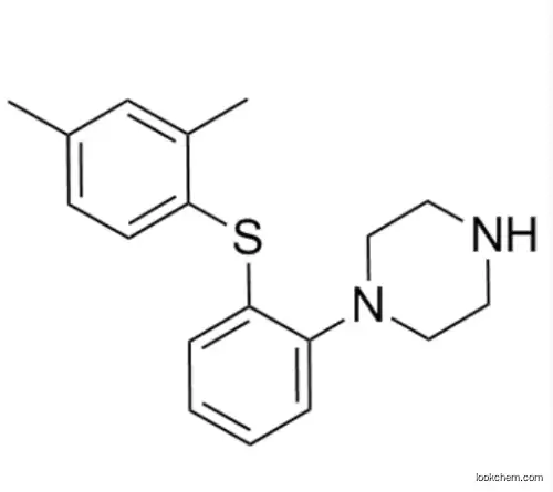 Vortioxetine;1-[2-(2,4-Dimethylphenyl)sulfanylphenyl]piperazine(508233-74-7)
