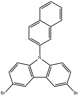 3,6-Dibromo-9-(naphthalen-2-yl)-9H-carbazole