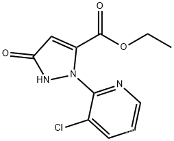 Ethyl 2-(3-chloropyridin-2-yl)-5-oxo-2,5-dihydro-1H-pyrazole-3-carboxylate Cas no.500011-95-0 98%