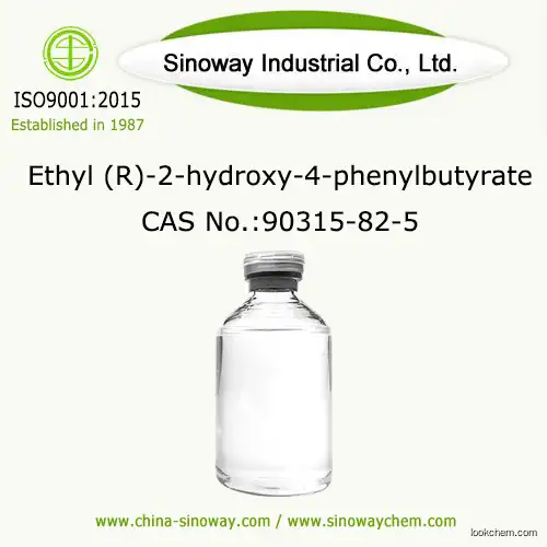 Ethyl (R)-2-hydroxy-4-phenylbutyrate, Intermediate of pril series