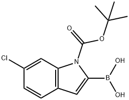 (1-(tert-Butoxycarbonyl)-6-chloro-1H-indol-2-yl)boronic acid