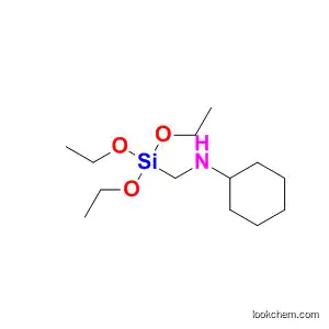 N-(triethoxysilylmethyl)cyclohexanamine