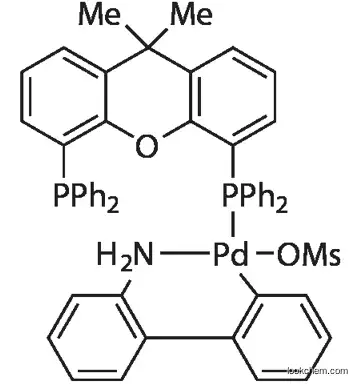 Methanesulfonato[9,9-dimethyl-4,5-bis(diphenylphosphino)xanthene][2'-amino-1,1'-biphenyl]palladium(II) dichloromethane adduct, min. 98% [Xantphos Palladacycle Gen. 3 1445085-97-1