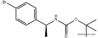 (S)-tert-Butyl (1-(4-bromophenyl)ethyl)carbamate 847728-89-6 98%