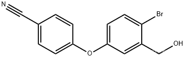 4-（4-bromo-3-hydroxymethyl）phenoxy）benzonitrile