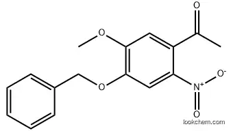 Ethanone, 1-[5-Methoxy-2-nitro-4-(phenylMethoxy)phenyl]- 75665-88-2 98%