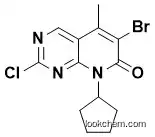 6-bromo-2-chloro-8-cyclopentyl-5-methylpyrido[2,3-d]pyrimidin-7(8H)-one(1016636-76-2)