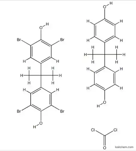 Carbonic dichloride, polymer with 4,4-(1-methylethylidene)bis2,6-dibromophenol and 4,4-(1-methylethylidene)bisphenol