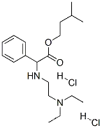 isopentyl alpha-(2-diethylaminoethylamino)phenylacetate dihydrochloride