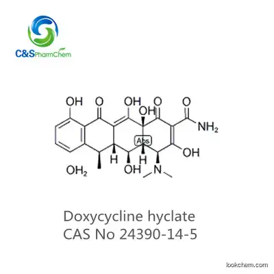 Doxycycline hyclate EP, USP, BP Feed additive antibiotic