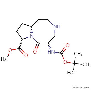 (5S,8S,10aR)-Methyl 5-(tert-butoxycarbonylaMino)-6-oxodecahydropyrrolo[1,2-a][1,5]diazocine-8-carboxylate