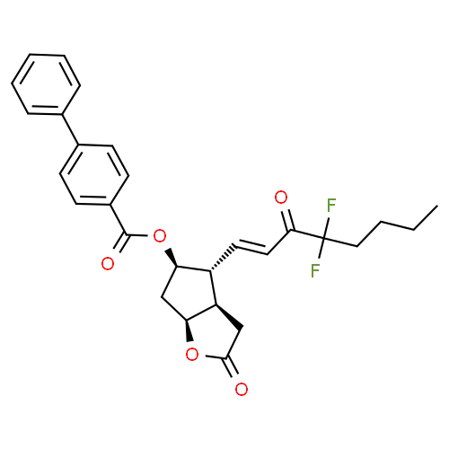 Factory Supply High Quality CAS 118583-35-0 [1,1'-Biphenyl]-4-carboxylic acid [3aR-[3aa,4a(E),5b,6aa]]-4-(4,4-difluoro-3-oxo-1-octenyl)hexahydro-2-oxo-2H-cyclopenta[b]furan-5-yl ester