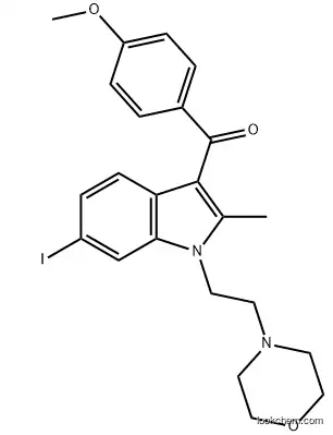 AM 630;6-Iodo-2-Methyl-1-[2-(4-Morpholinyl)ethyl]-1H-indol-3-yl](4-Methoxyphenyl)Methanone, 99%, 164178-33-0
