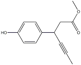 Methyl3-(4-hydroxyphenyl)hex-4-ynoate(865234-02-2)