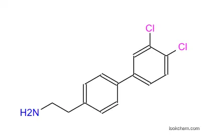 [1,1'-Biphenyl]-4-ethanamine, 3',4'-dichloro-(910411-69-7)