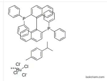 Chloro[(R)-(+)-2,2'-bis(diphenylphosphino)-1,1'-binaphthyl](p-cymene)ruthenium(II) Chloride