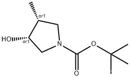 tert-butylcis-3-hydroxy-4-methylpyrrolidine-1-carboxylate(1107658-75-2)