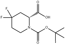 (R)-1-(tert-butoxycarbonyl)-4,4-difluoropiperidine-2-carboxylic acid