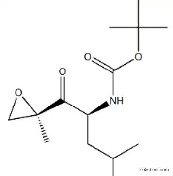 Tert-Butyl N-[ (2S) -4-Methyl-1-[ (2R) -2-Methyloxiran-2-Yl]-1-Oxopentan-2-Yl]Carbamate; Boc-L-Leucine Epoxyketone CAS: 247068-82-2