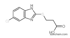 3-[(5-Chloro-3H-benzoimidazol-2-yl)sulfanyl]propanoic acid CAS 7154-93-0