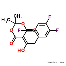 5-1-hydroxy-2-(2,4,5-trifluorophenyl)ethylidene-2,2-dimethyl-1,3-dioxane-4,6-dione CAS764667-64-3