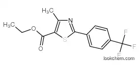 Ethyl 4-methyl-2-[4-(trifluoromethyl)phenyl]-1,3-thiazole-5-carboxylateCAS175277-03-9