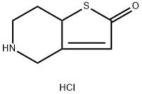 Cas no.115473-15-9 98% 5,6,7,7a-Tetrahydrothieno[3,2-c]pyridine-2(4H)-one hydrochloride