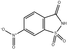 6-Nitro-1,2-benzisothiazolin-3-one 1,1-dioxide CAS:22952-24-5