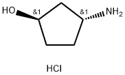 (1R,3S)-3-Aminocyclopentanol hydrochloride CAS:124555-33-5